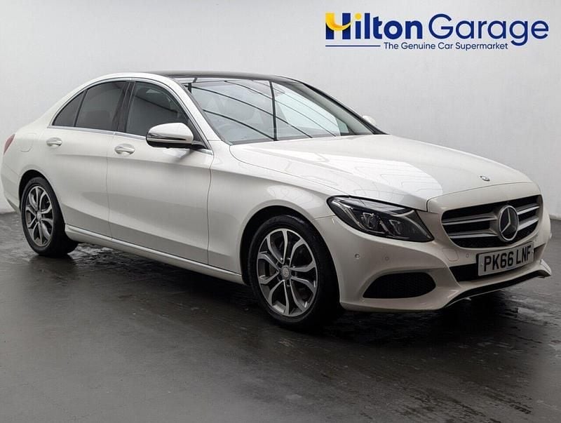 Used Mercedes C250 Premium Plus 204 HP (150 kW) 2016 White Sedan