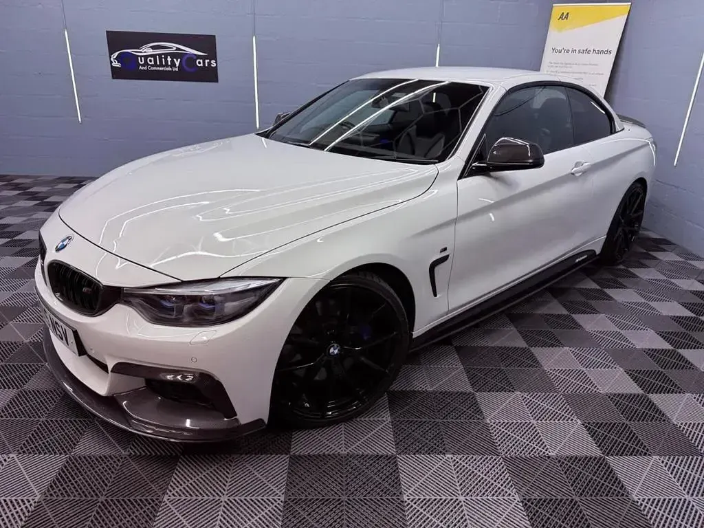 Used BMW 435 M Sport 313 HP (230 kW) 2015 White Cabriolet