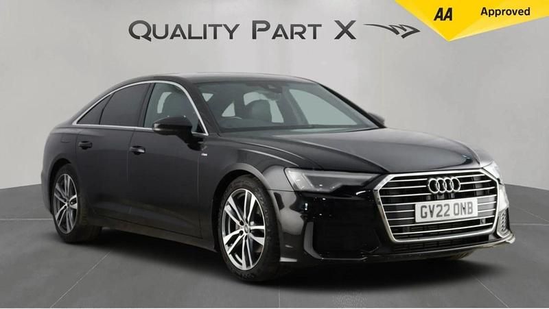 Used Audi A6 S-Line 204 HP (150 kW) 2022 Black Sedan