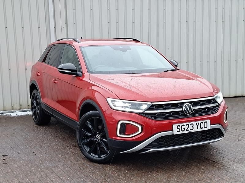 Red Used 2023 VW T-Roc Style SUV | £19,998 (Fair price) - Image 1/4