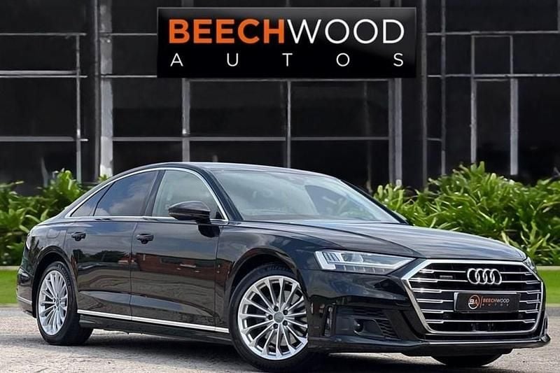 Black Used 2020 Audi A8 S-Line Sedan | £28,700 (Fair price) - Image 1/1