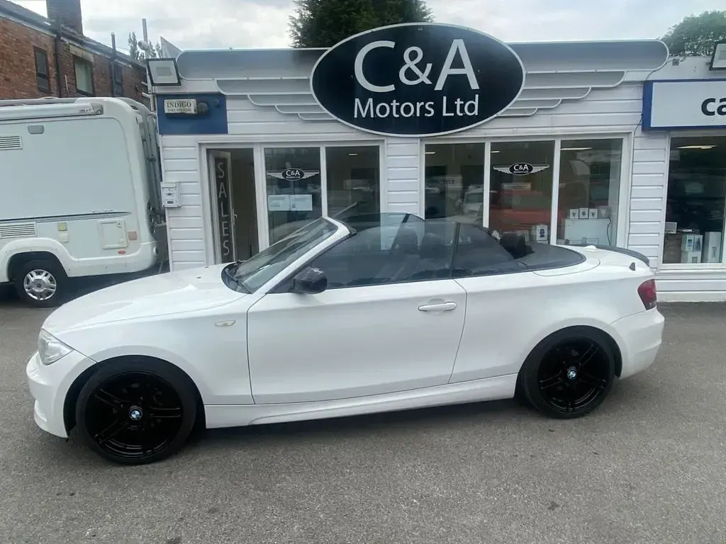 Used BMW 118 Cabriolet Sport Line 2013 White Cabriolet