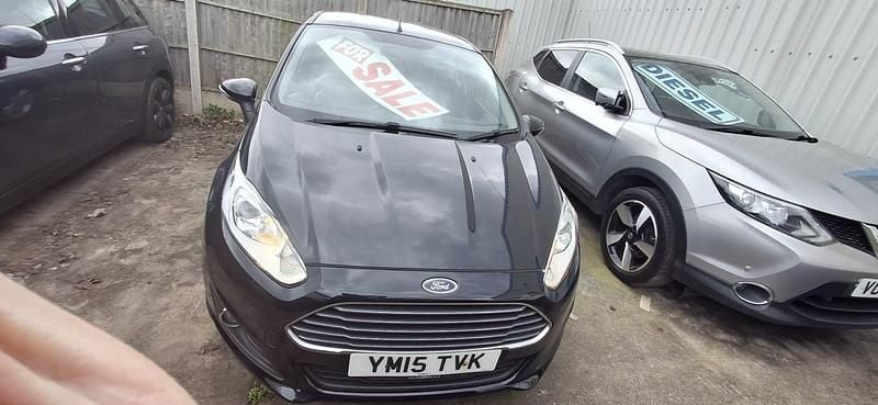 Used Ford Fiesta Zetec 2015 Black Hatchback