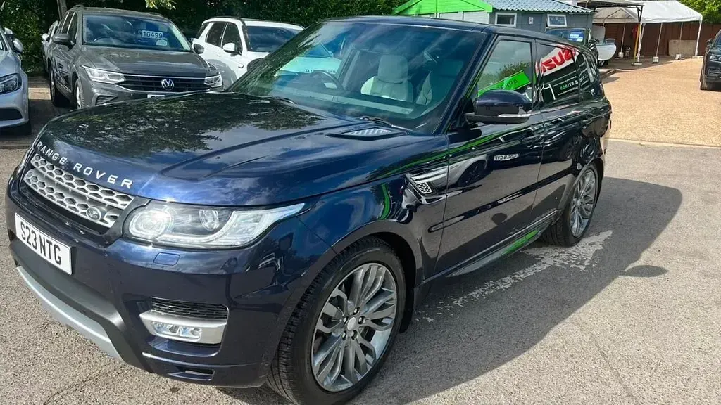 Used Land Rover Range Rover Sport HSE 306 HP (225 kW) 2016 Blue SUV