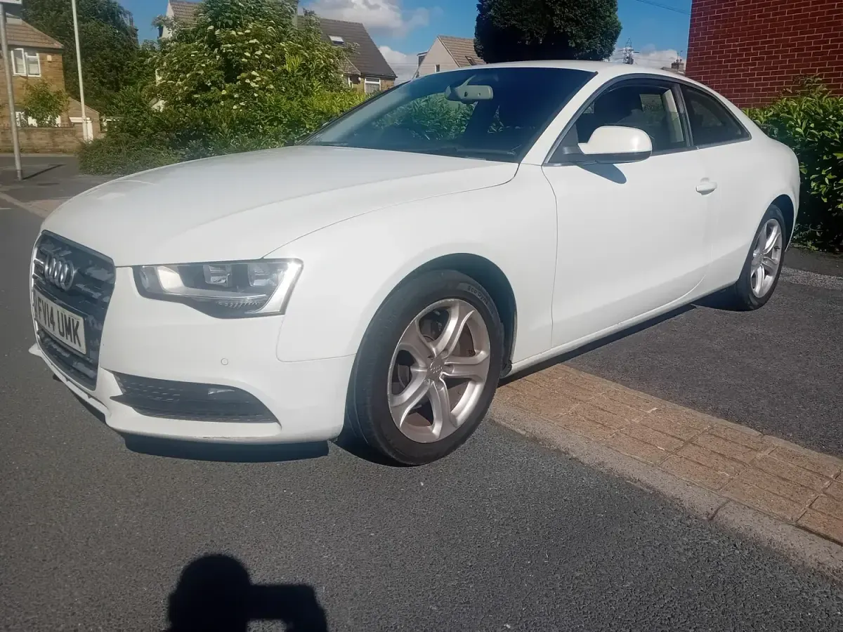 Used Audi A5 2014 White Coupe