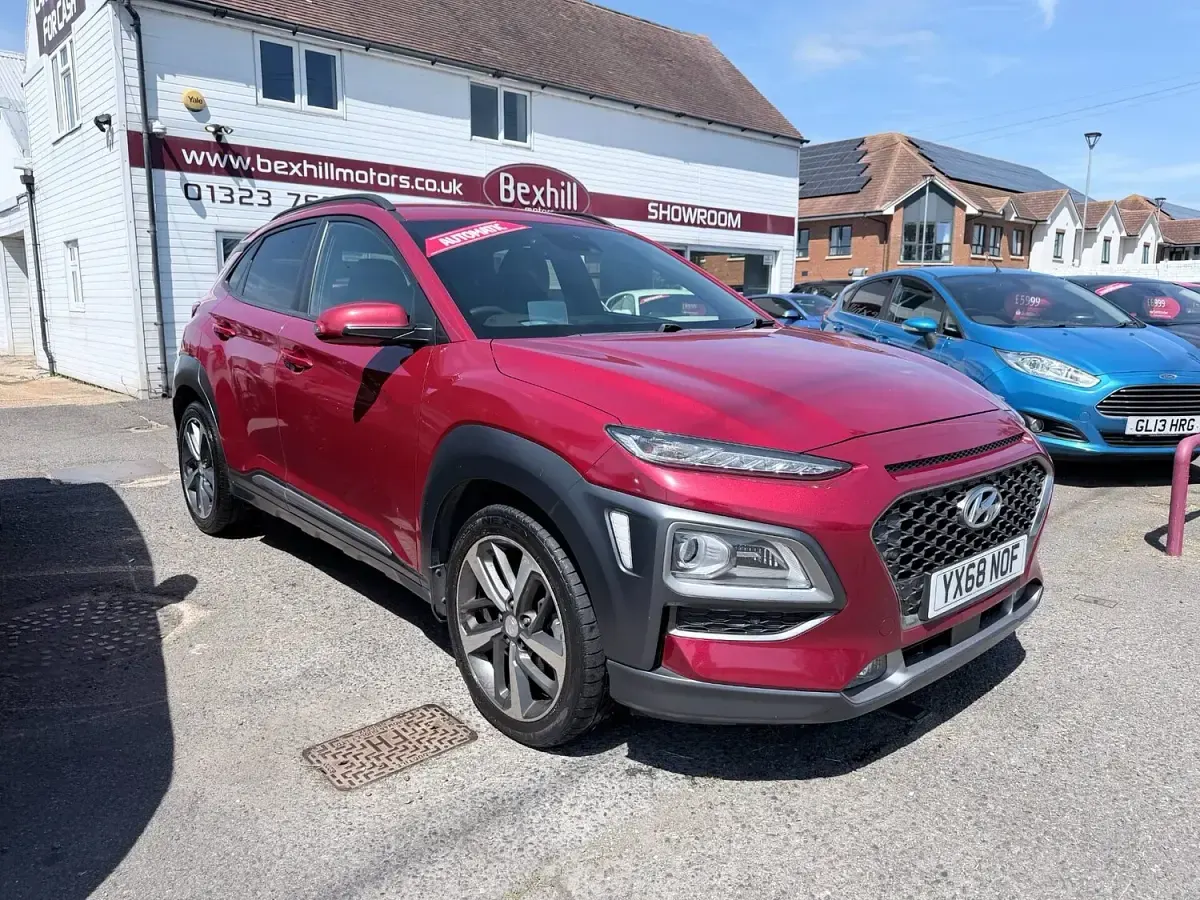 Used Hyundai Kona Premium 177 HP (130 kW) 2018 Red SUV