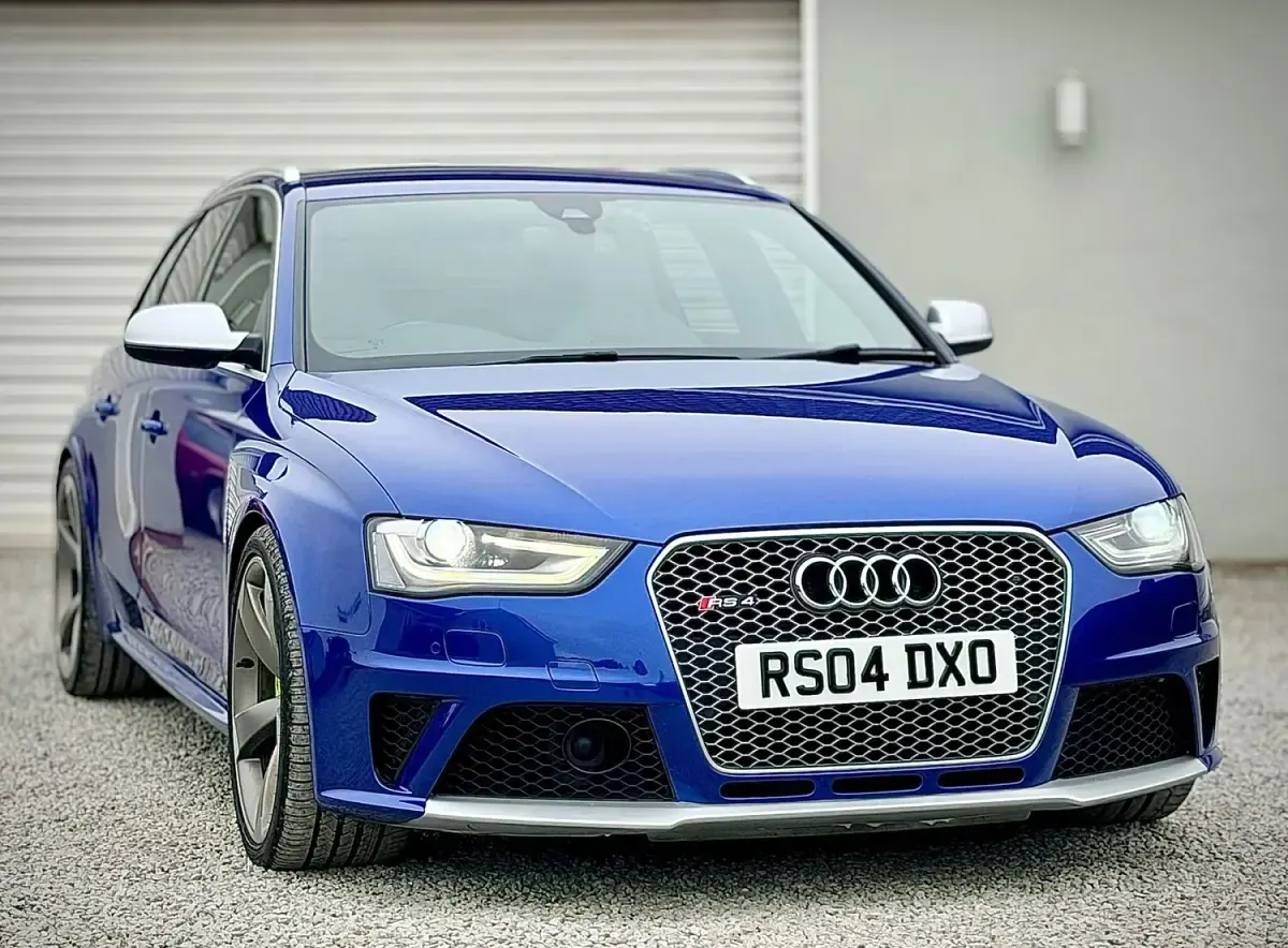 Used Audi RS4 450 HP (330 kW) 2013 Blue Estate