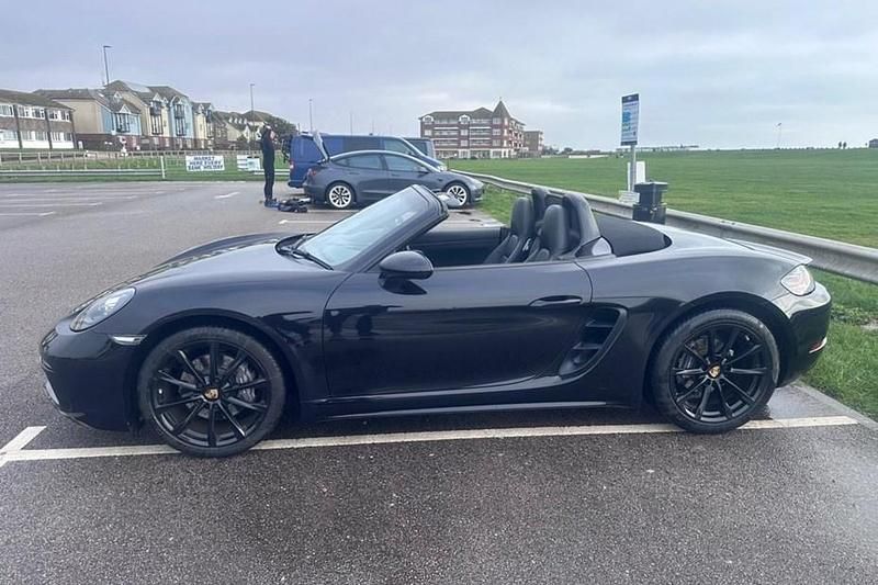 Used Porsche 718 Boxster 2016 Black Cabriolet