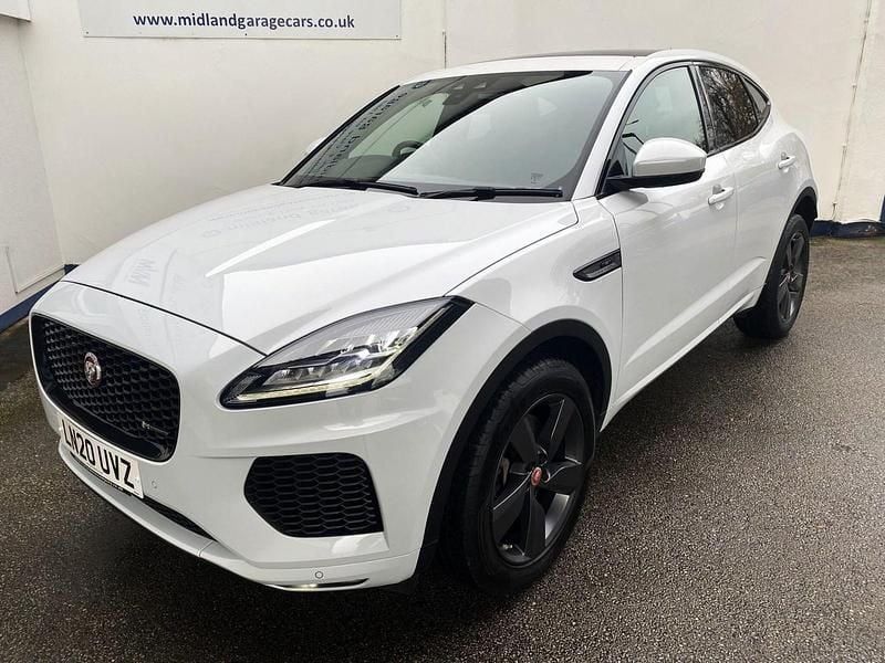 Used Jaguar E-Pace Chequered Flag 200 HP (147 kW) 2020 White SUV