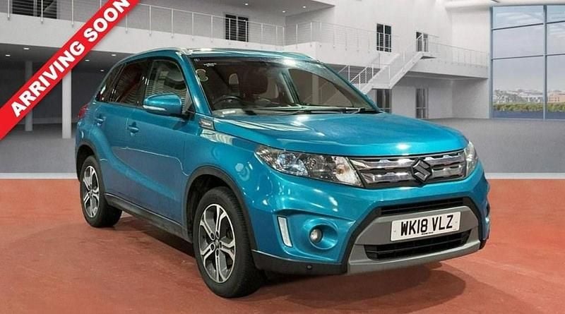 Blue Used 2018 Suzuki Vitara SZ5 SUV | £12,200 (Fair price) - Image 1/4