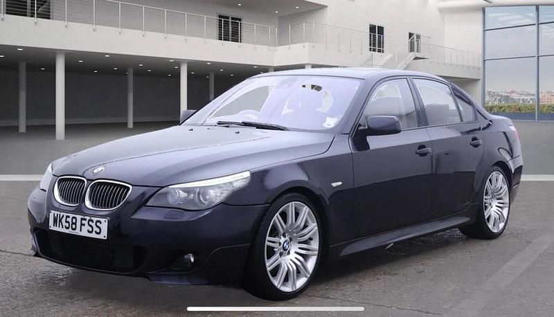 Used BMW 550 M Sport 367 HP (269 kW) 2008 Black Sedan