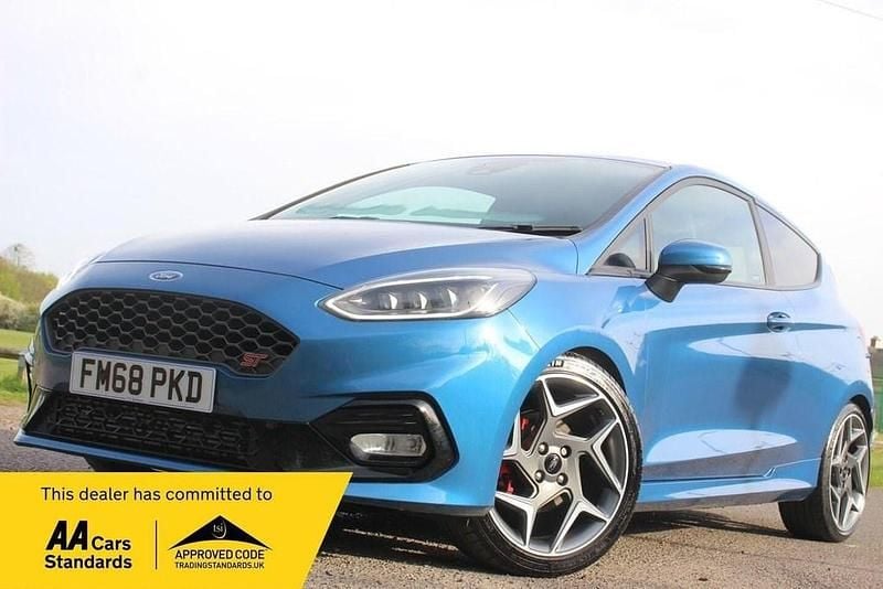 Used Ford Fiesta ST 200 HP (147 kW) 2019 Blue Hatchback