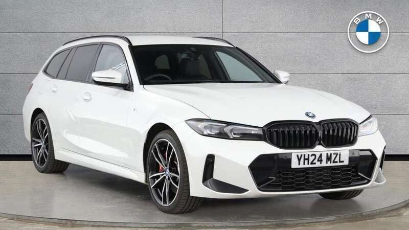White Used 2024 BMW 330e M Sport Estate | £31,900 (Super price) - Image 1/4