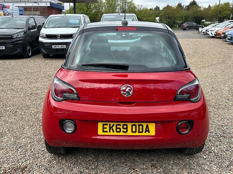 Used Vauxhall Adam 70 HP (51 kW) 2019 Red Hatchback