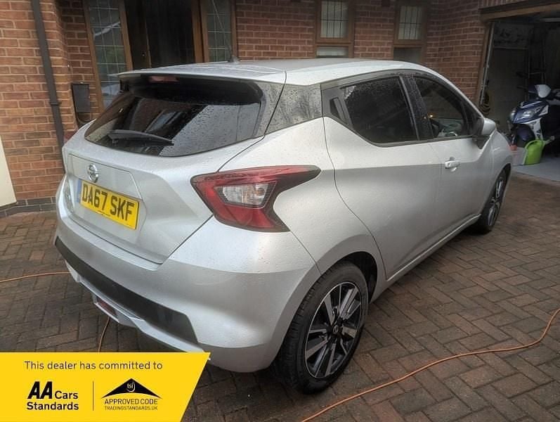 Used Nissan Micra N-Connecta 2017 Silver Hatchback