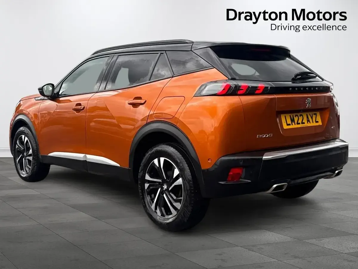 Used Peugeot 2008 GTi 130 HP (95 kW) 2022 Orange SUV
