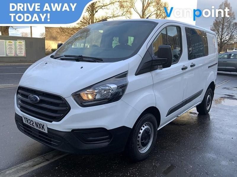 Used Ford Transit Custom 105 HP (77 kW) 2022 White Van
