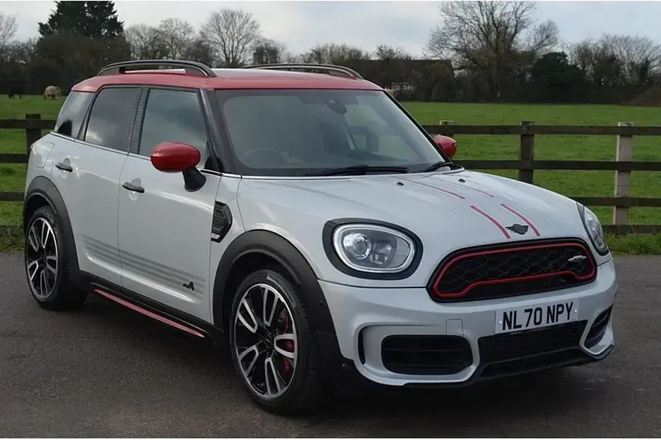 Used Mini John Cooper Works Countryman Sport 2020 White silver SUV
