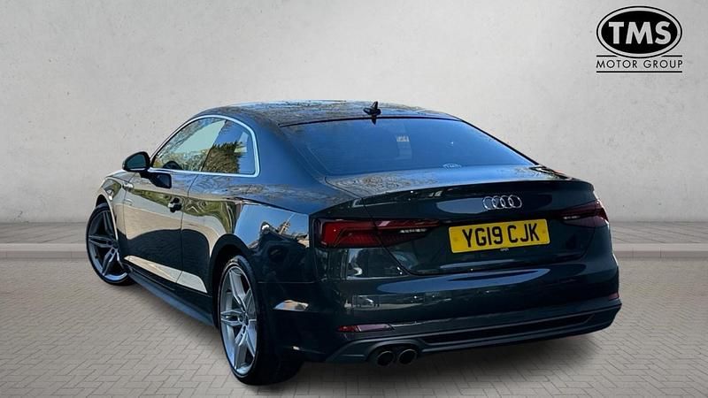 Used Audi A5 S-Line 190 HP (139 kW) 2019 Grey Coupe