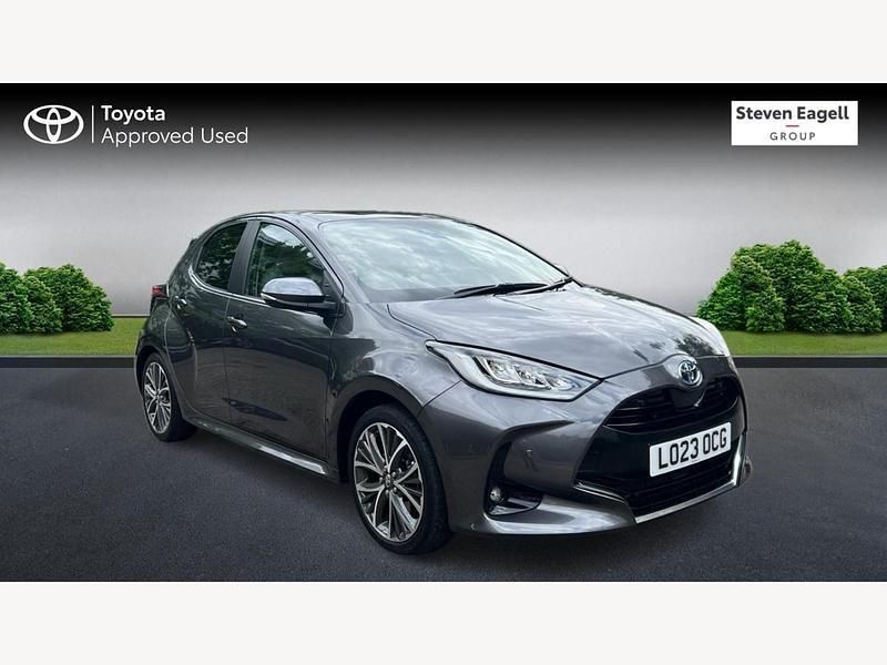 Grey Used 2023 Toyota Yaris Hybrid Hatchback | £19,958 (A bit pricey) - Image 1/3