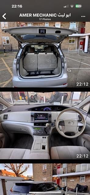 Used Toyota Estima Hybrid 2019 Silver MPV
