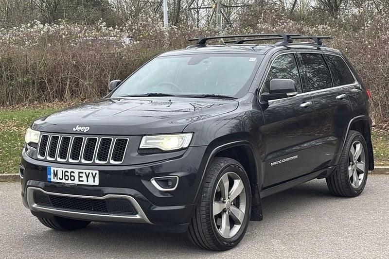Used Jeep Grand Cherokee Overland 247 HP (181 kW) 2016 Black SUV