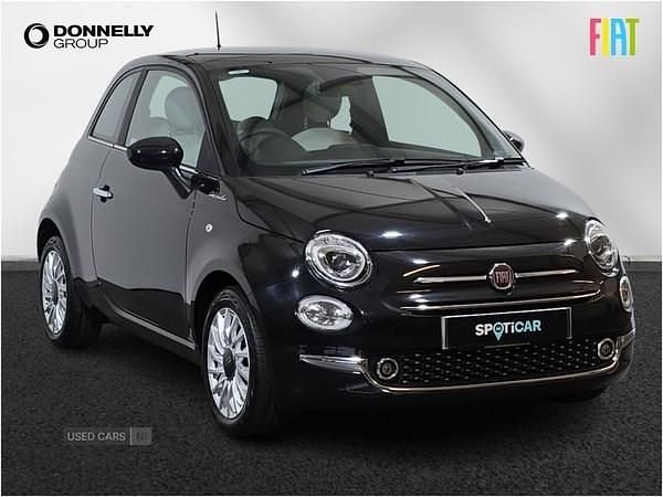 Black Used 2021 Fiat 500 Dolcevita Hatchback | £10,995 - Image 1/4