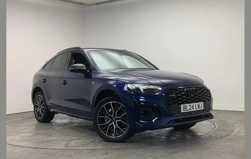 Used Audi Q5 Sportback Black Edition 200 HP (147 kW) 2024 Blue SUV
