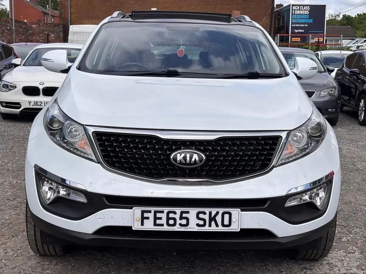 Used Kia Sportage 130 HP (95 kW) 2015 White SUV