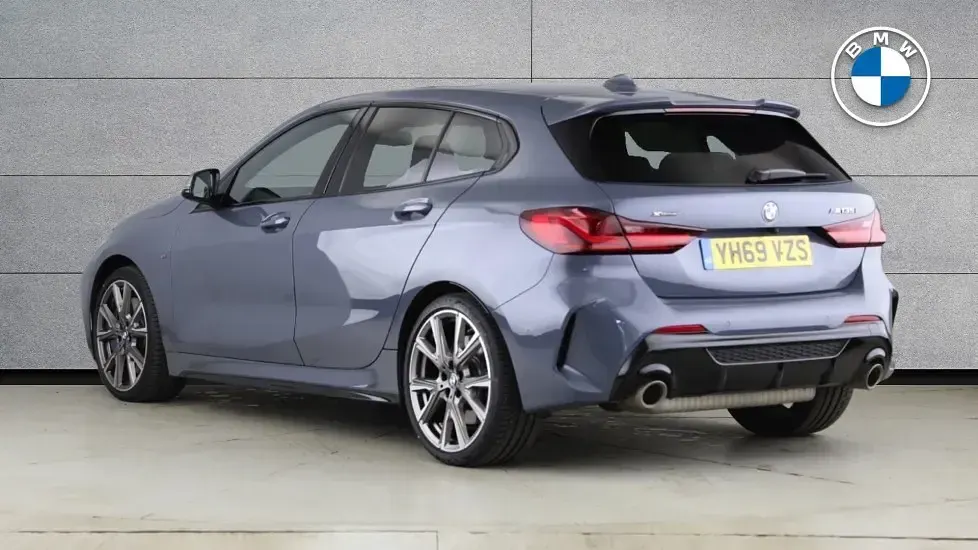 Used BMW M135 Comfort Edition 306 HP (225 kW) 2019 Grey Hatchback