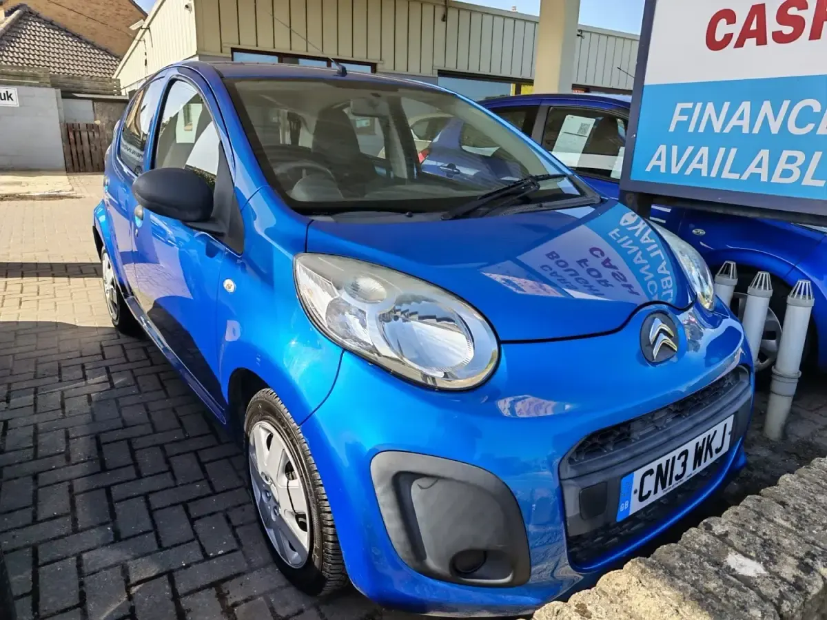 Używany Citroën C1 68 KM (50 kW) 2013 Niebieski Hatchback