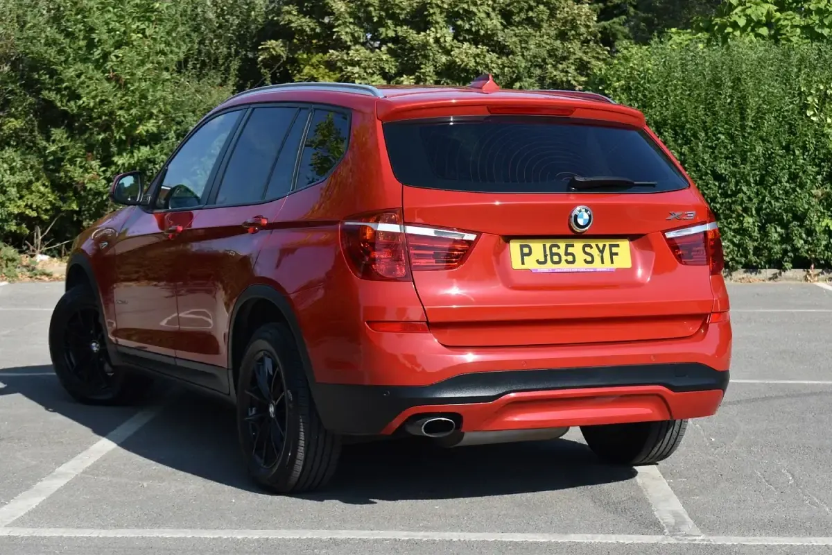 Used BMW X3 Performance 190 HP (139 kW) 2015 Red SUV