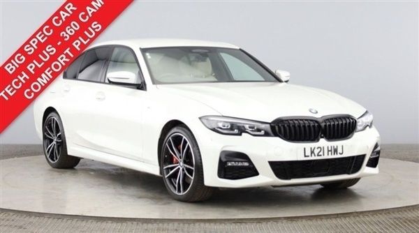 White Used 2021 BMW 330 M Sport Sedan | £24,949 (A bit pricey) - Image 1/1