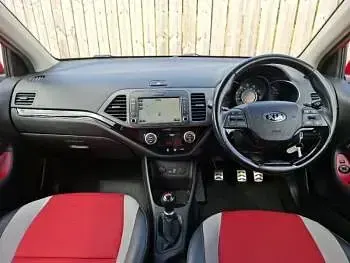 Used Kia Picanto 2017 Red Hatchback