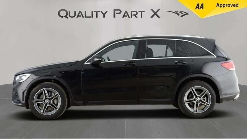 Used Mercedes GLC300e AMG line 2022 Black SUV