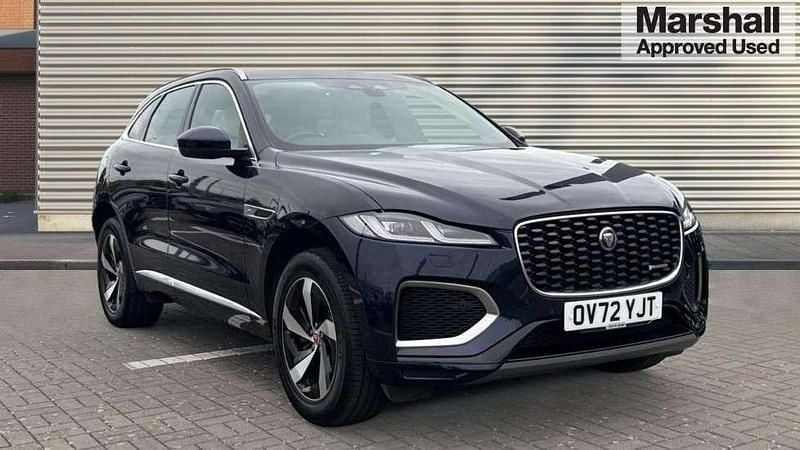 Blue Used 2023 Jaguar F-Pace R-Dynamic SUV | £34,991 (Good price) - Image 1/4