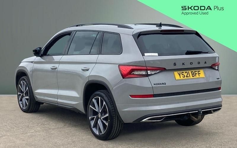 Used Skoda Kodiaq SportLine 150 HP (110 kW) 2021 Grey SUV