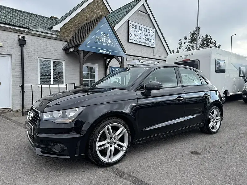 Used Audi A1 S-Line 2014 Black Hatchback