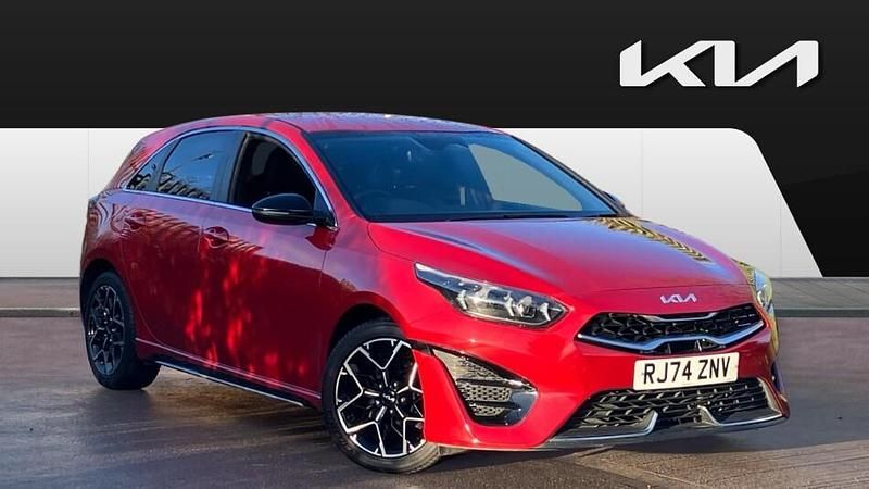 Used Kia Ceed GT-Line 140 HP (102 kW) 2024 Red Hatchback