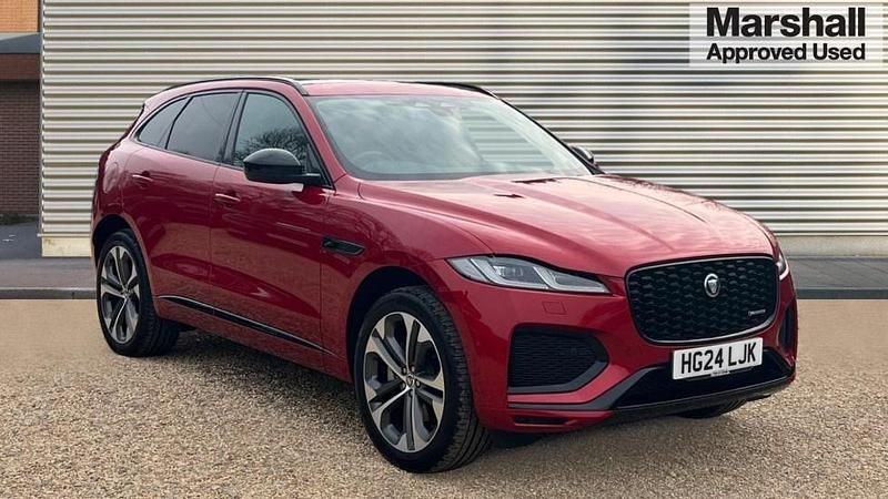 Red Used 2024 Jaguar F-Pace R-Dynamic SUV | £38,580 (A bit pricey) - Image 1/4