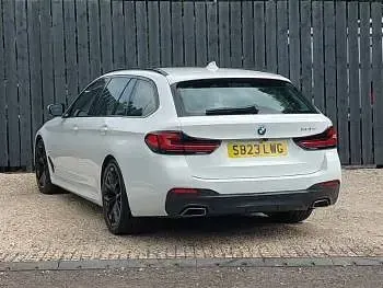 Used BMW 520 M Sport 190 HP (139 kW) 2023 White Sedan