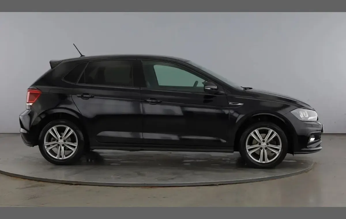 Used VW Polo R-line 115 HP (84 kW) 2020 Black Hatchback