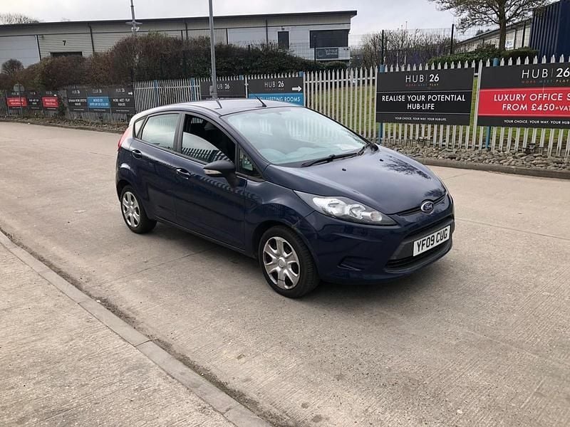 Used Ford Fiesta Style 82 HP (60 kW) 2009 Blue Hatchback