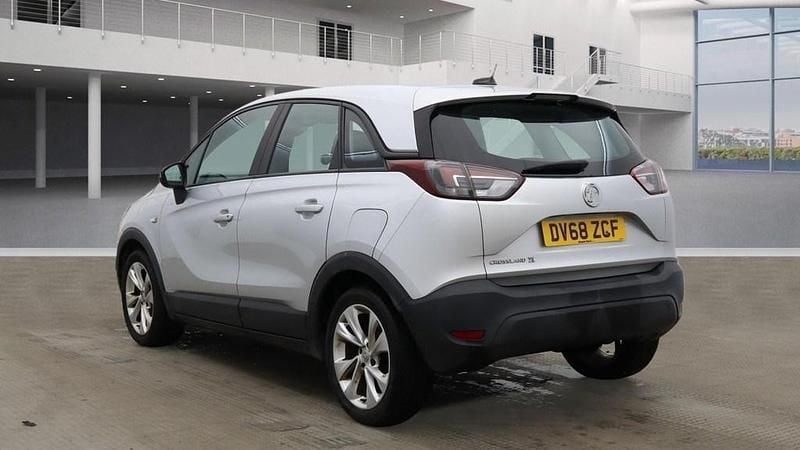 Used Vauxhall Crossland X 81 HP (59 kW) 2018 Silver SUV