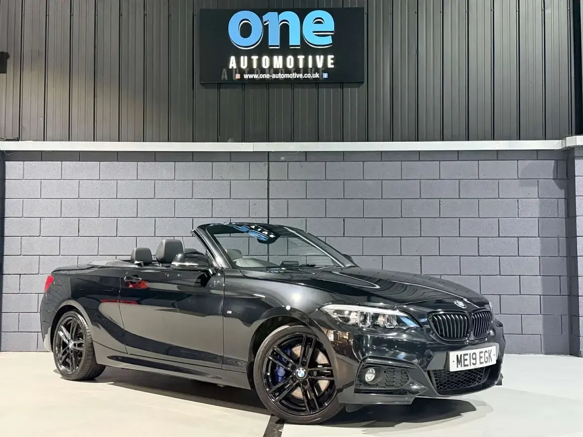 Used BMW 220 M Sport 2019 Black Cabriolet