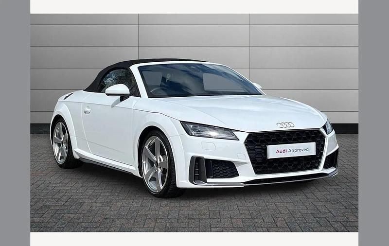 Used Audi TT Roadster S-Line 197 HP (144 kW) 2022 White Cabriolet