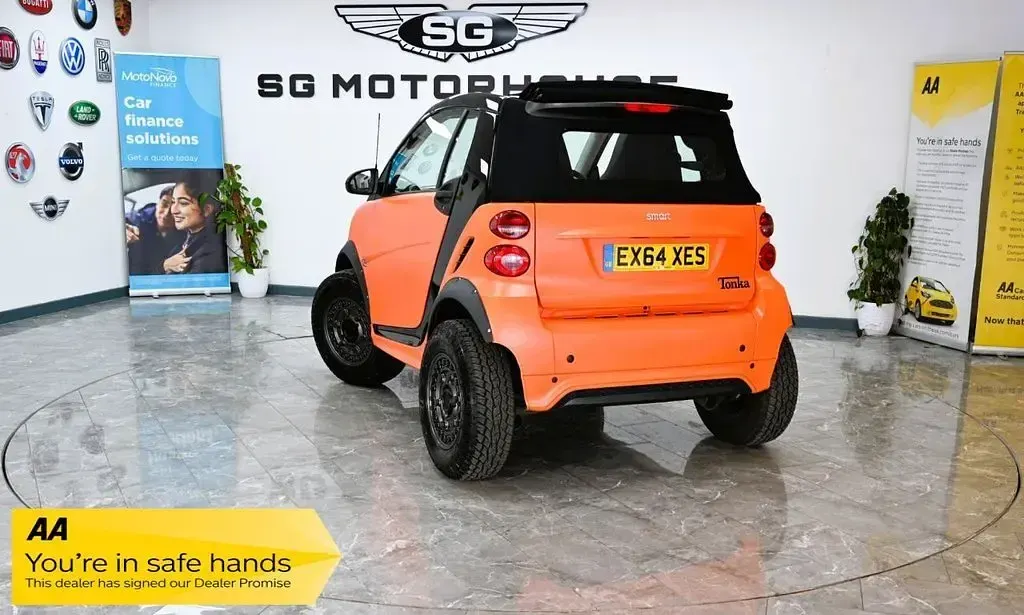 Used Smart ForTwo Cabrio 2014 Black Cabriolet