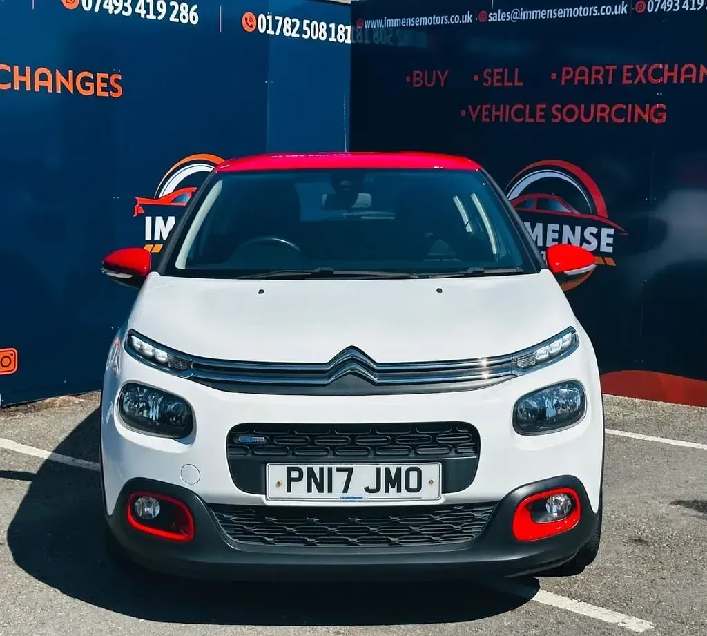 Used Citroën C3 Feel 2017 White Hatchback