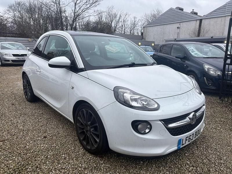 Used Vauxhall Adam Glam 70 HP (51 kW) 2013 White Hatchback