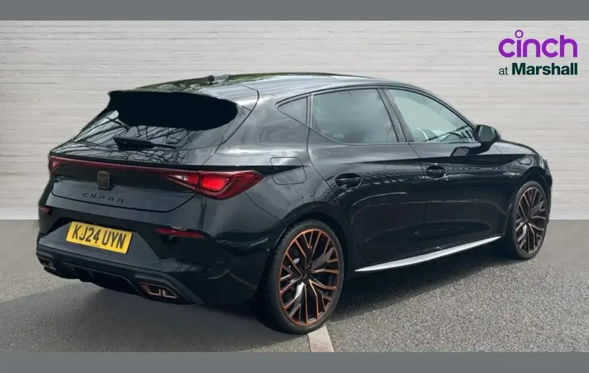 Used Cupra Leon VZ2 241 HP (177 kW) 2024 Black Hatchback